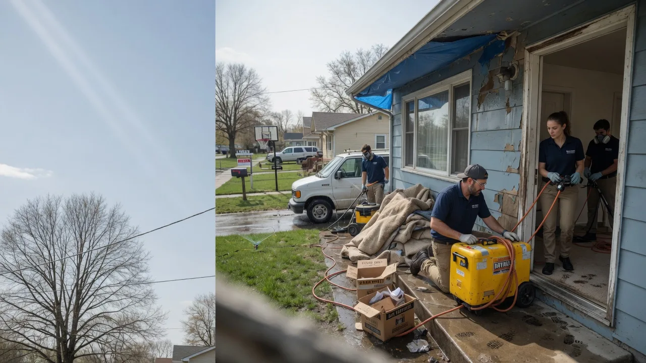 Basement Flood Cleanup in Lizemores, WV near me